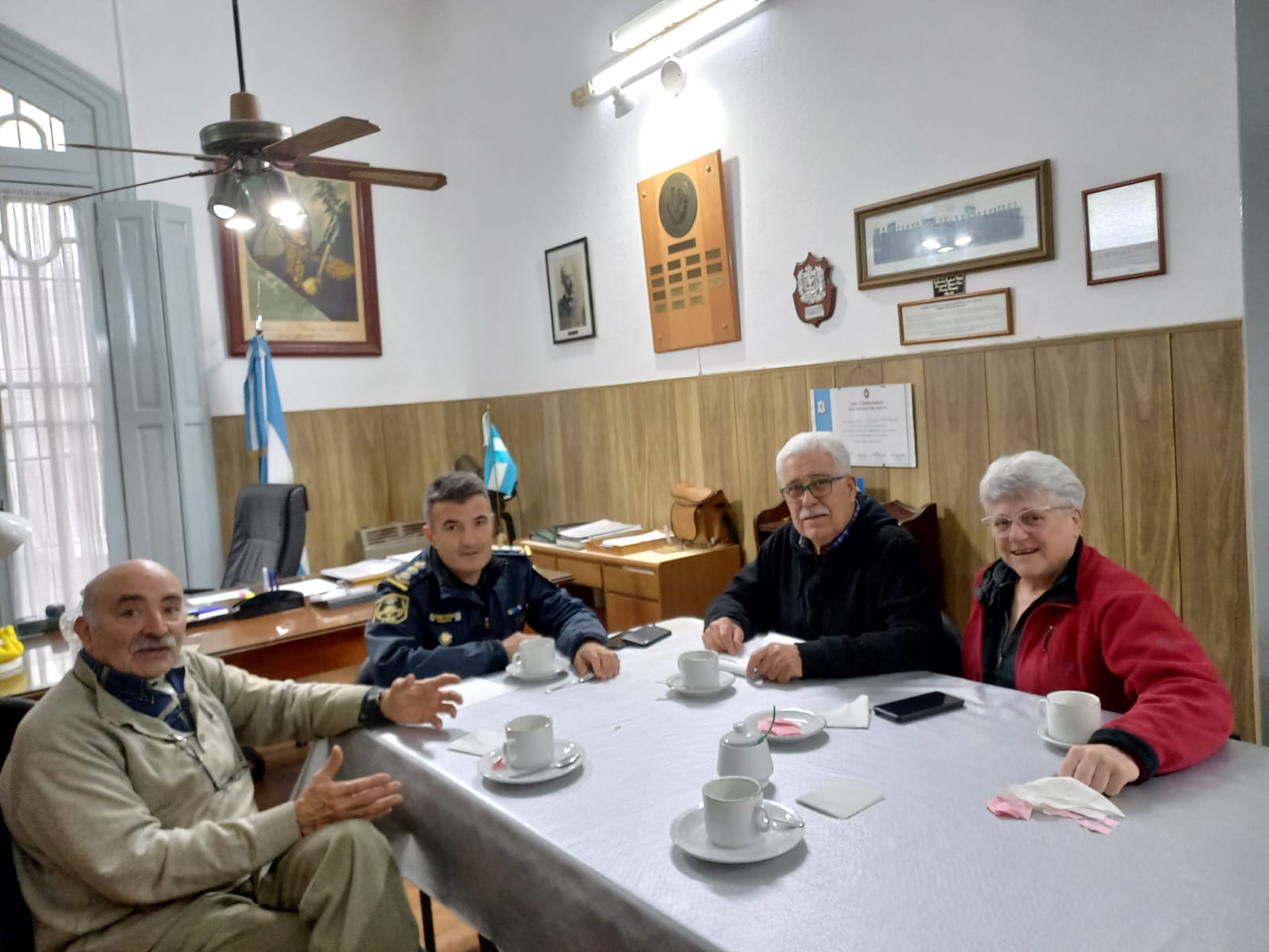 Visita del Subjefe