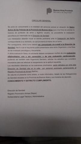 Portación de Armas y Legítimo Usuario