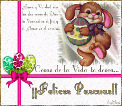 Felices Pascuas de Resurrección