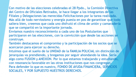 Felicitaciones